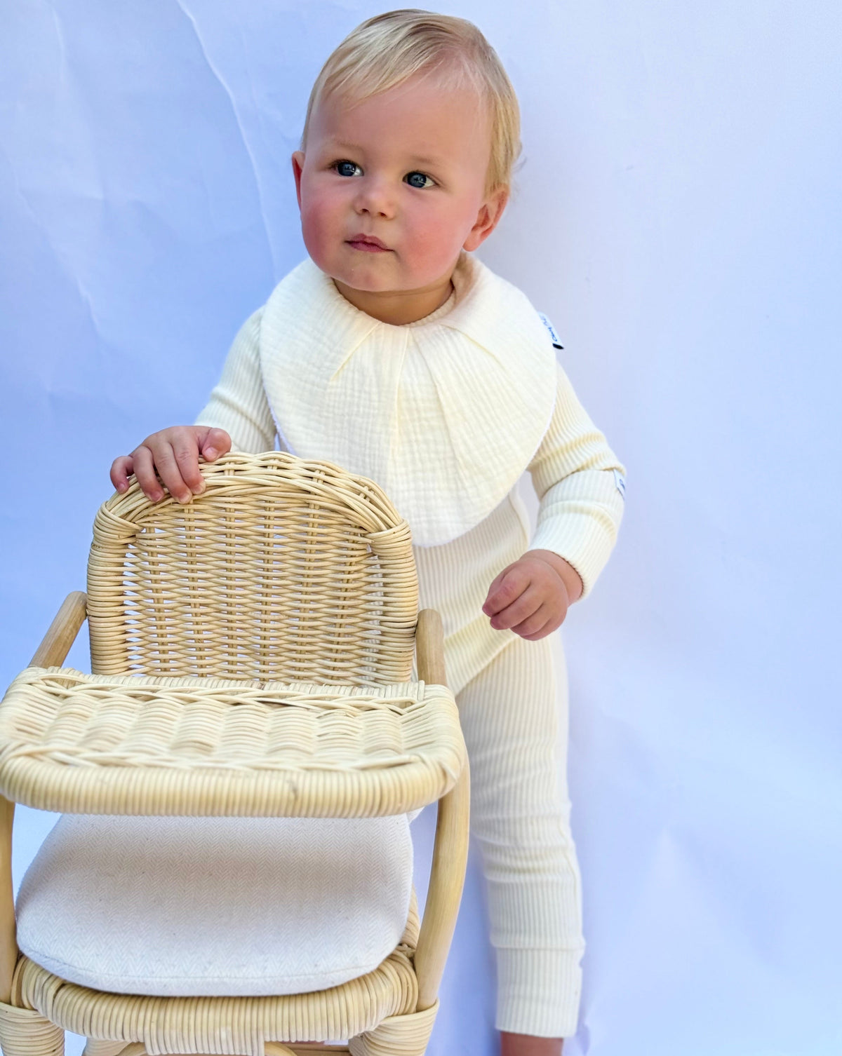 Waterproof Bandana Bib - Sweet Lemon