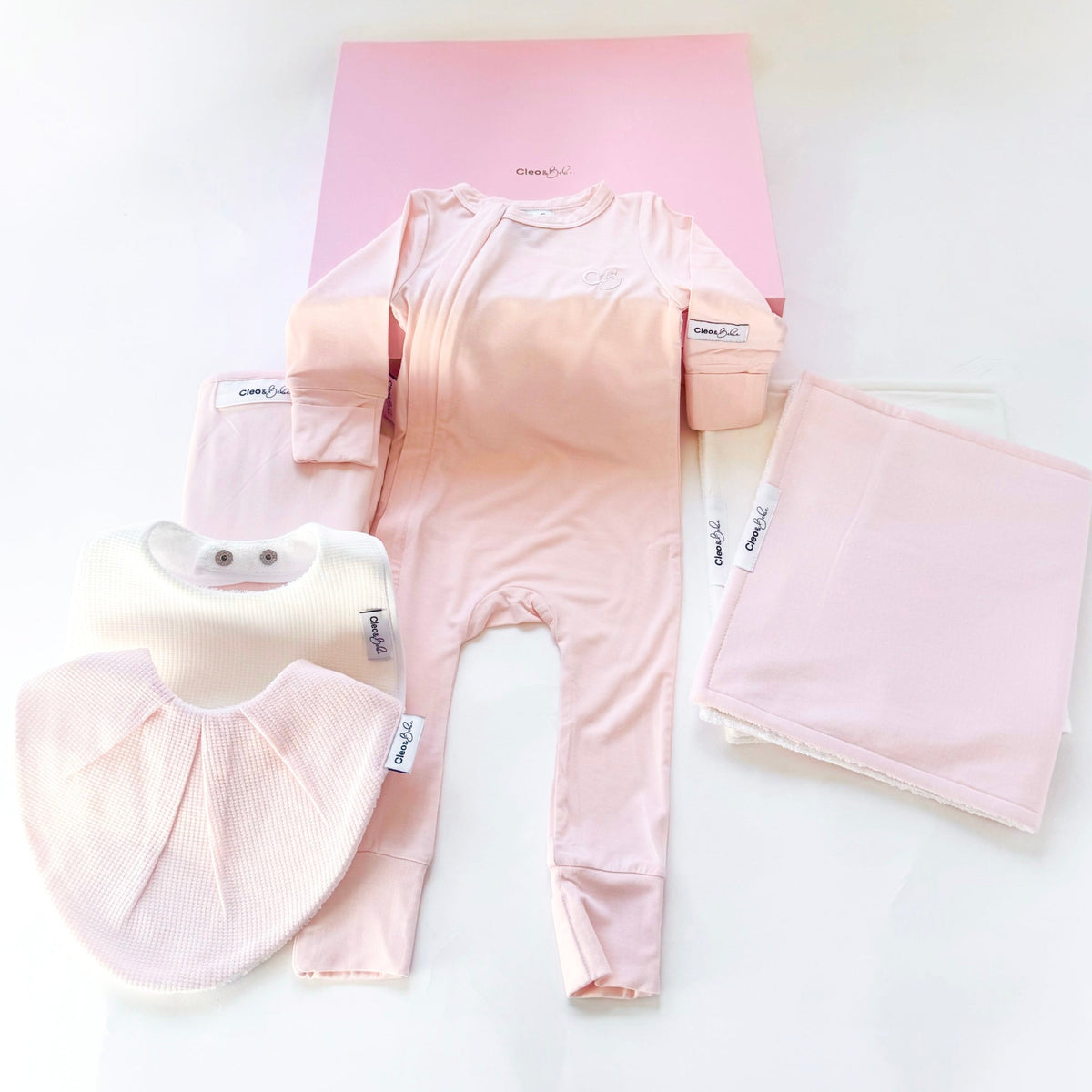 Essentials Baby Gift Box - Pastel Pink