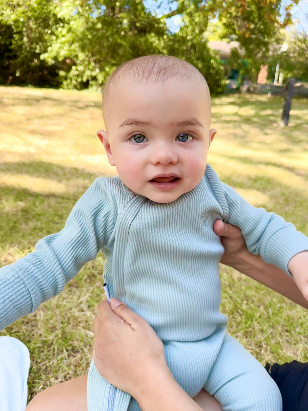 Onesie & Bib Twin Set - Sunny Skies Unisex
