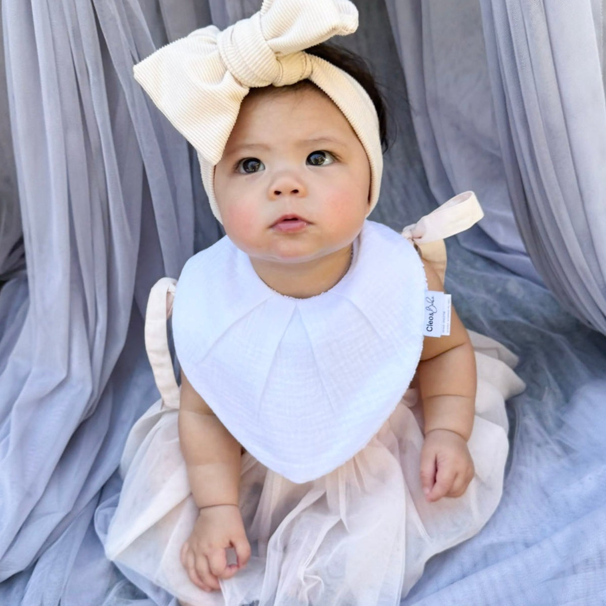Waterproof Bandana Bib - Snow White