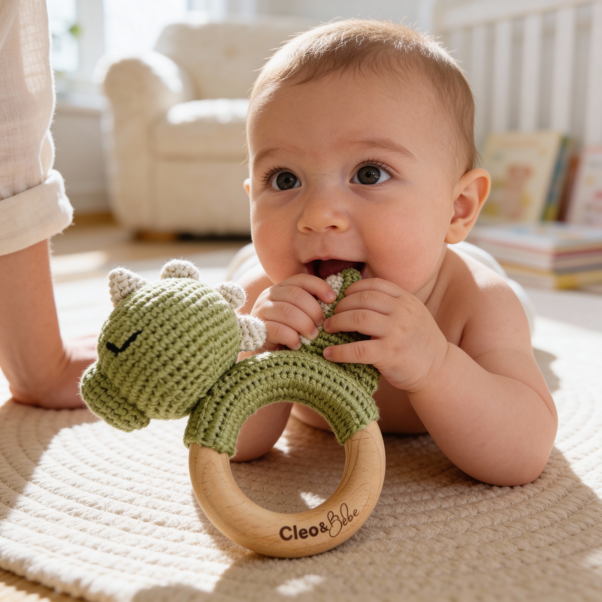 Crochet Baby Rattles for Tiny Hands