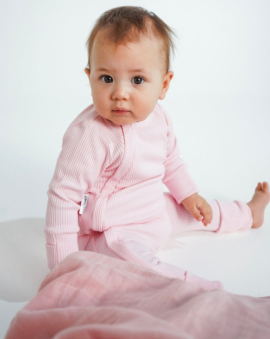 Onesie & Bib Twin Set - Sunshine & Petals