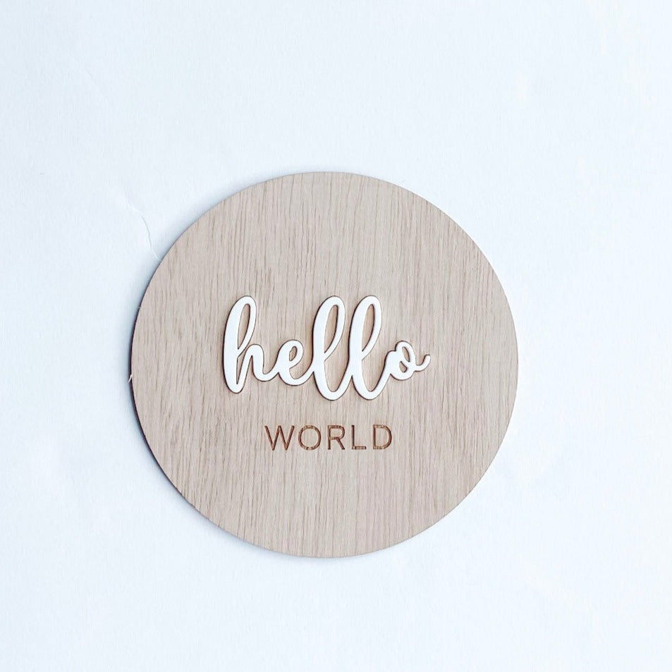 Hello World Gift Box - Lemon Onesie