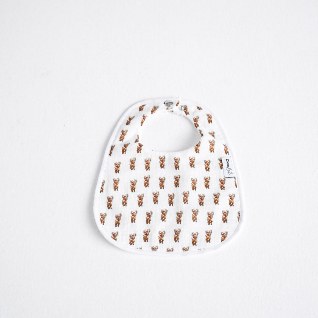 Little Reindeers - Waterproof Classic or Bandana Bib