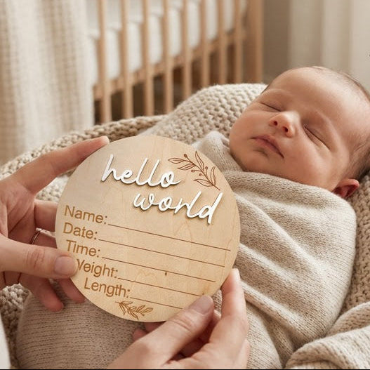 Hello World Plaque