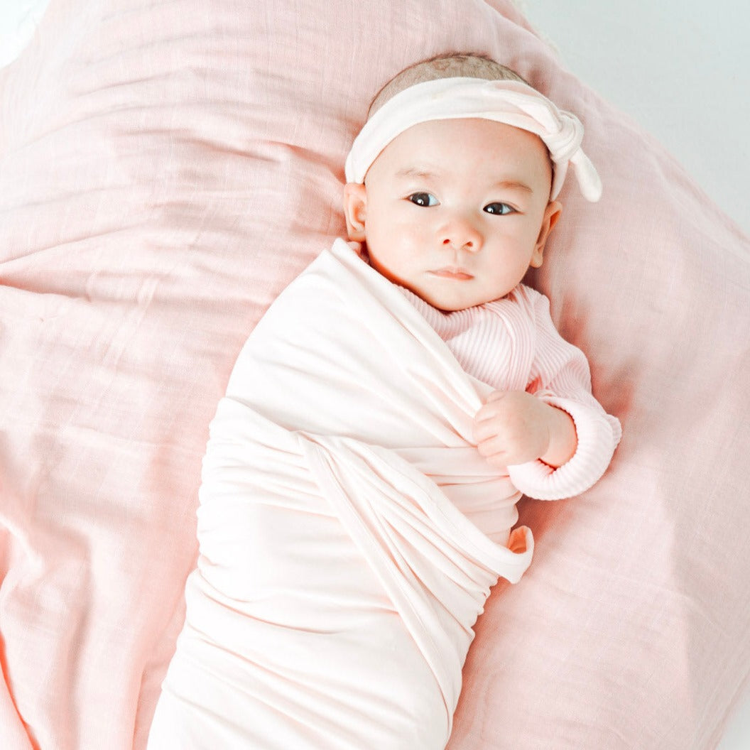 Gentle Pink Blossoms- Baby Onesie