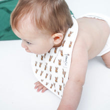 Load image into Gallery viewer, Little Reindeers - Waterproof Classic or Bandana Bib

