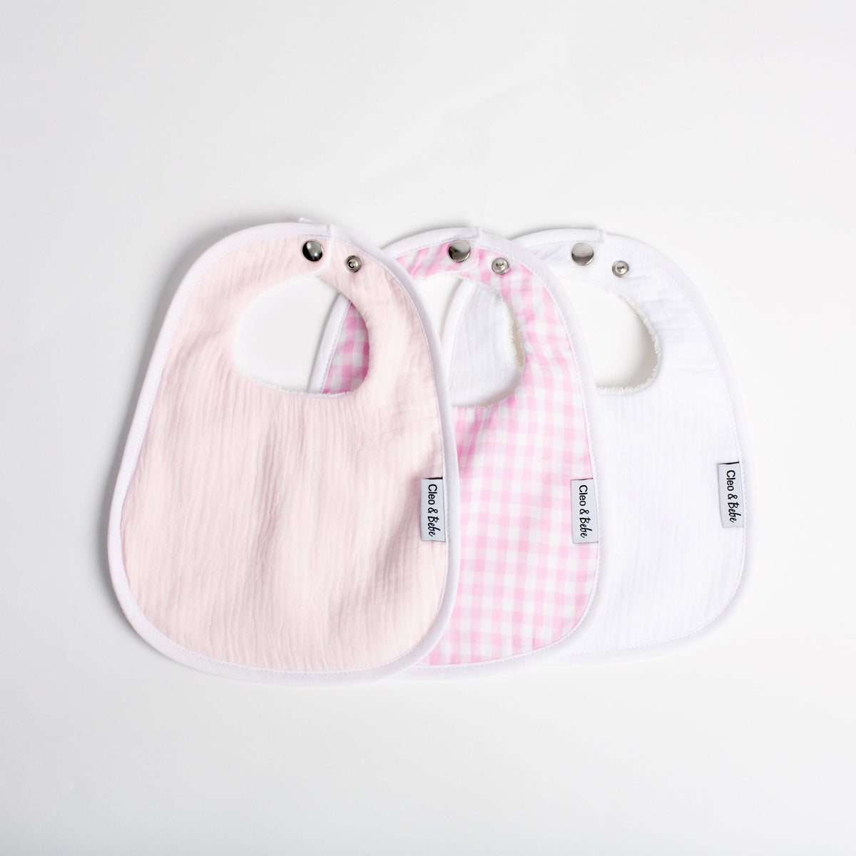 Waterproof Bib Pack Classic or Bandana - Baby Girl