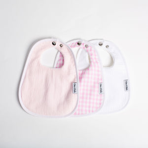 Waterproof Bib Pack Classic or Bandana - Baby Girl
