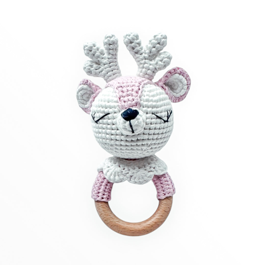 Crochet Baby Rattles for Tiny Hands