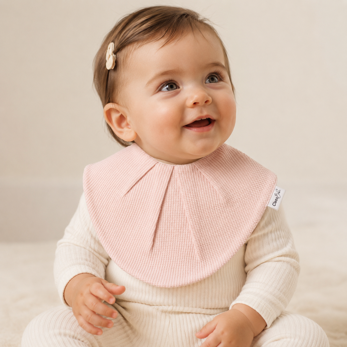 Blush Cloud Collection - 3 Signature Waterproof Bibs