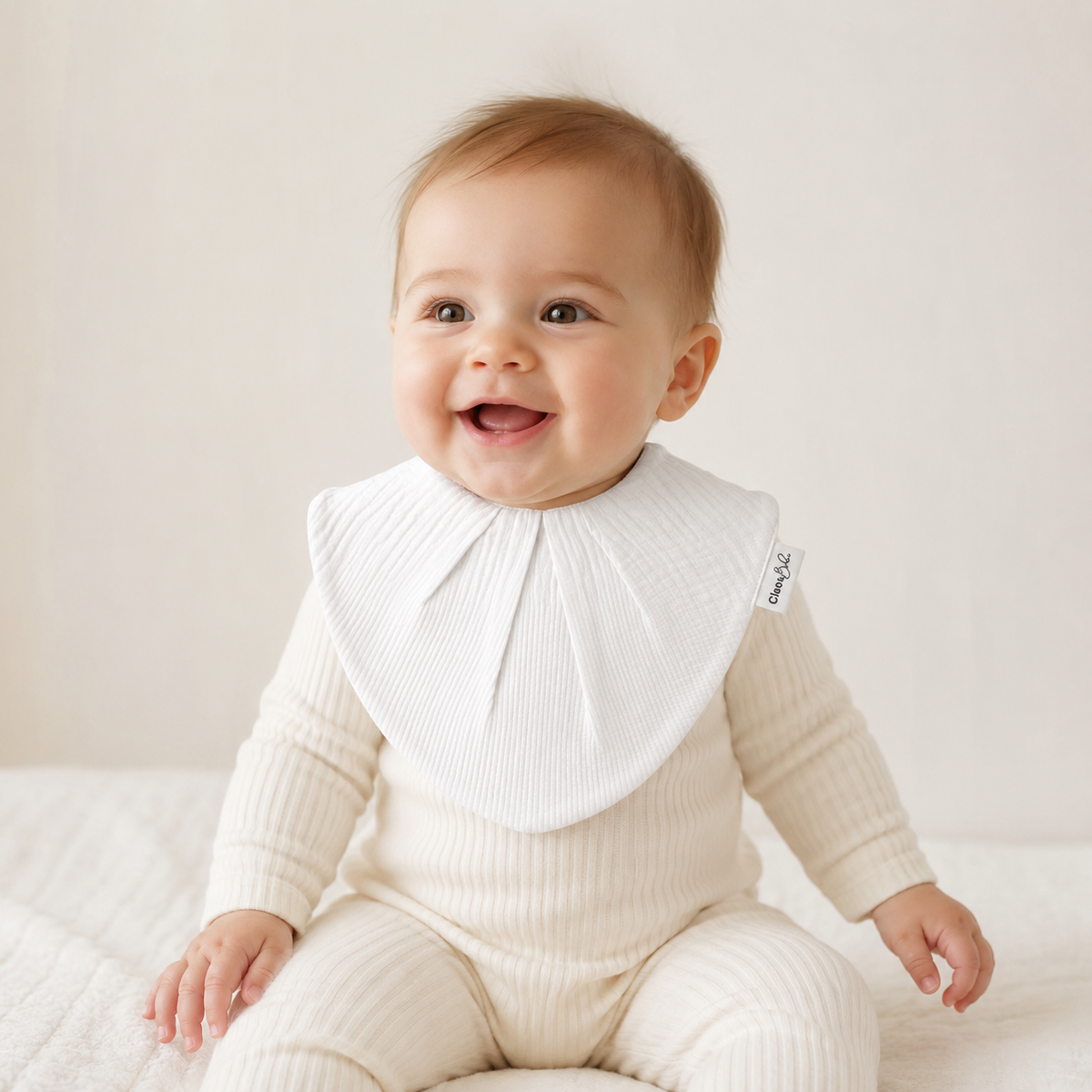 Blush Cloud Collection - 3 Signature Waterproof Bibs