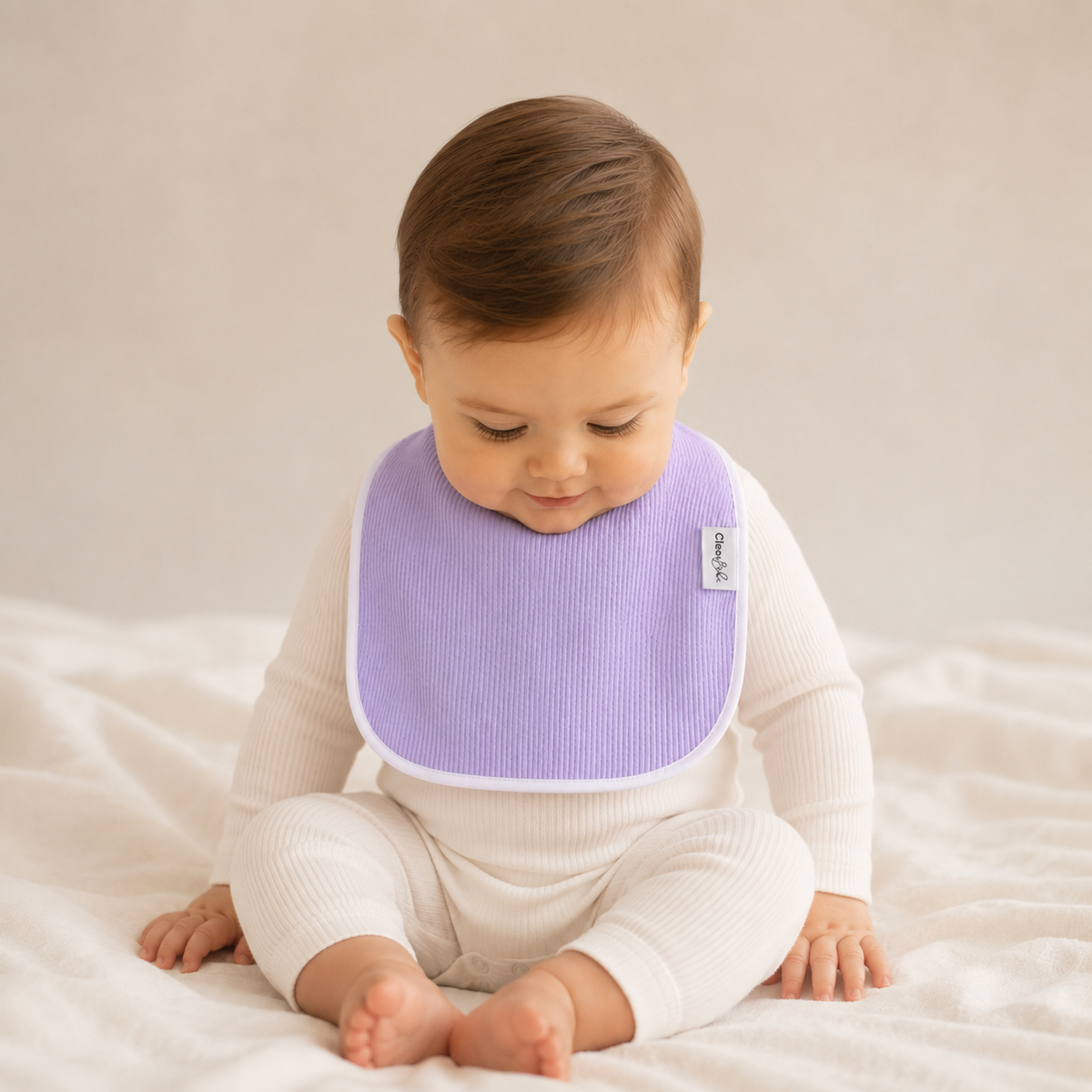 Blush & Neutral Essentials — Classic Waterproof Bib 10-Pack
