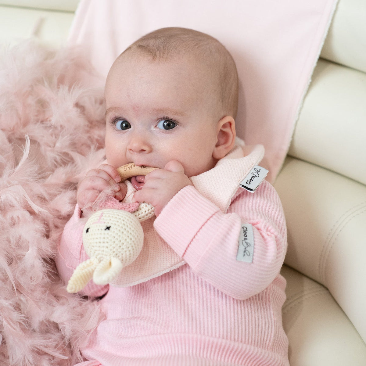 Crochet Baby Rattles for Tiny Hands