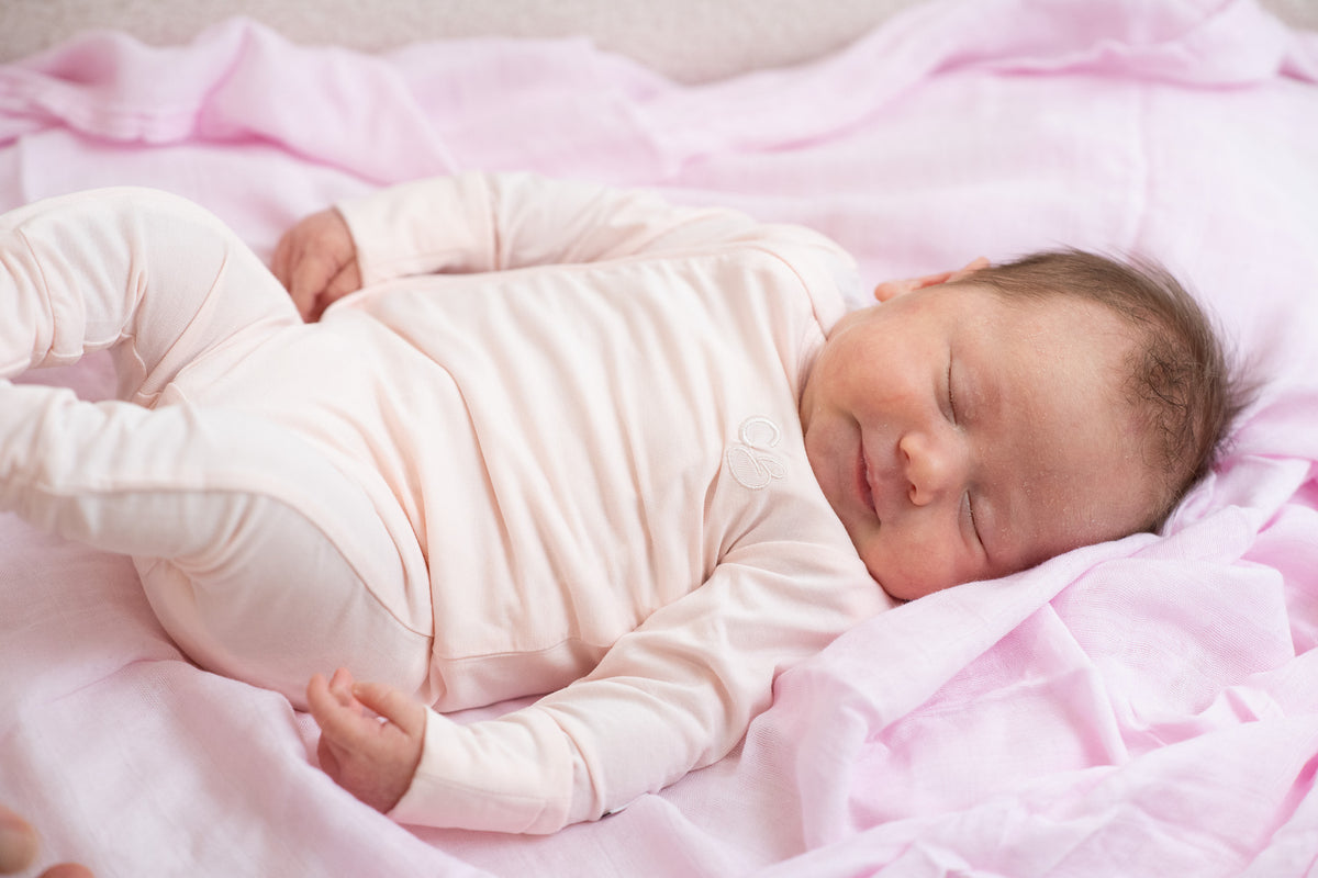 Bamboo Onesie - Candy Pink