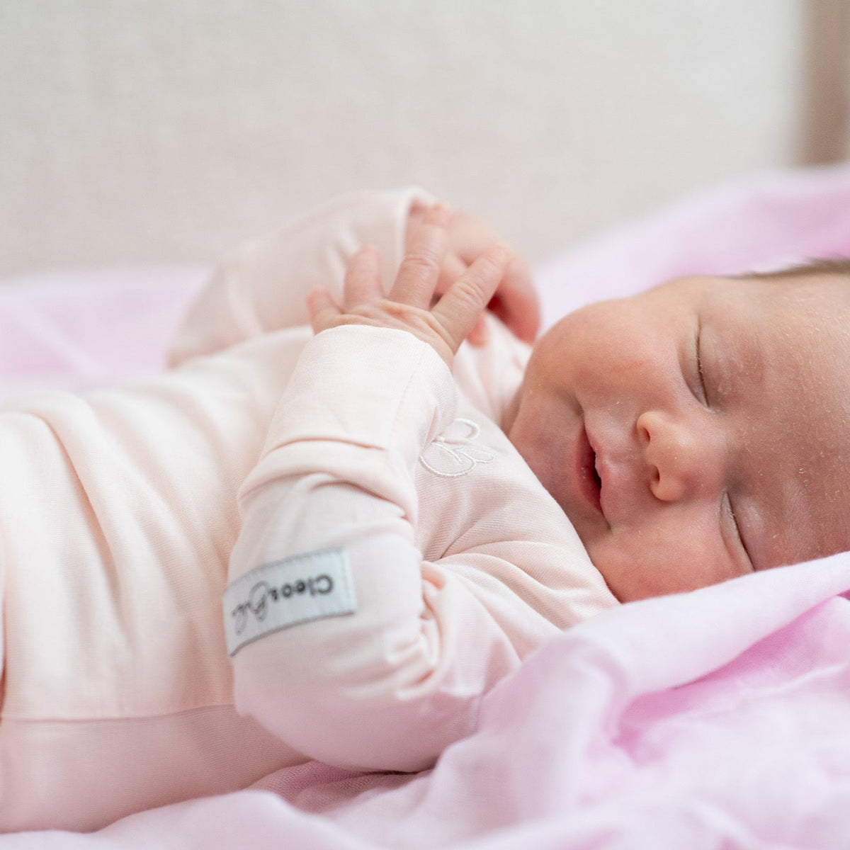 Bamboo Onesie - Candy Pink