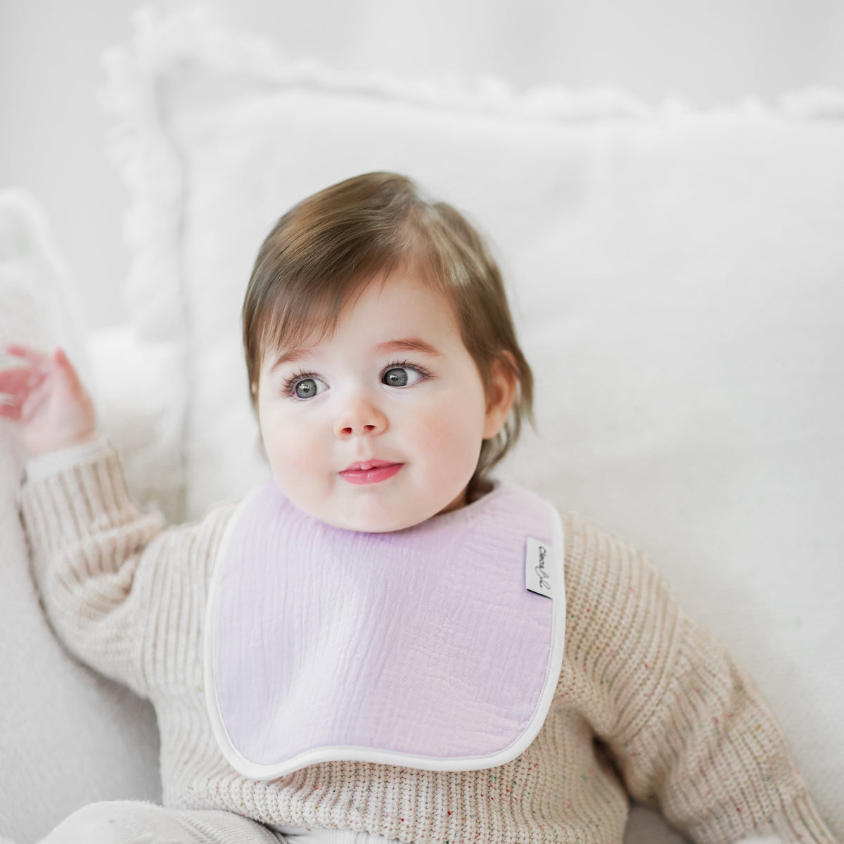 Waterproof Bib Classic - Lavender