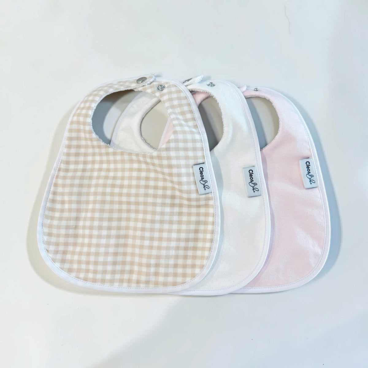 Waterproof Bib Pack Classic - Blush Almond Tones