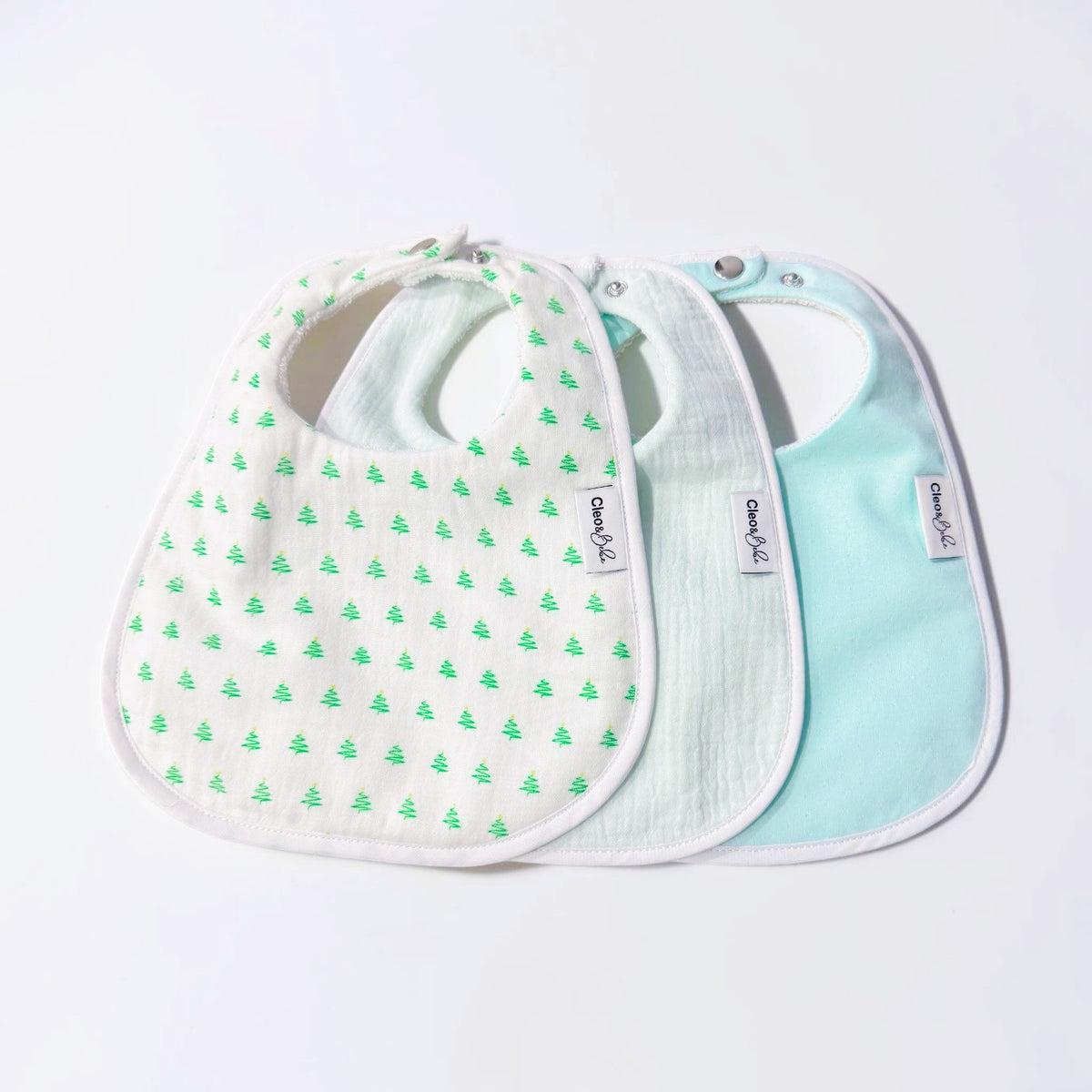 Christmas Waterproof Classic or Bandana Three Pack - Merry Mint