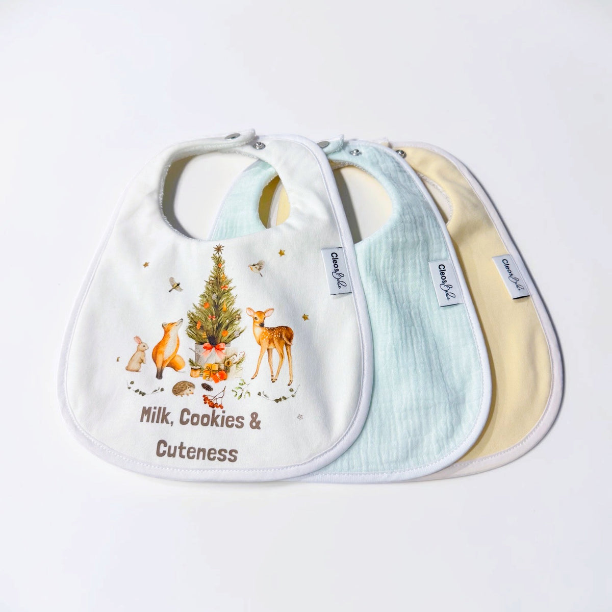 Christmas Waterproof Classic Three Pack - Milk & Cookies