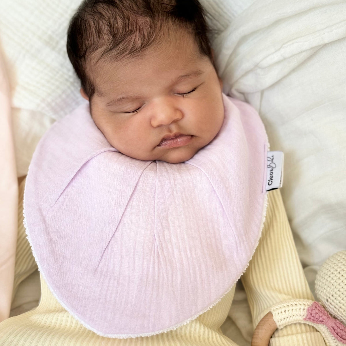 Lavender - Waterproof Bandana Bib