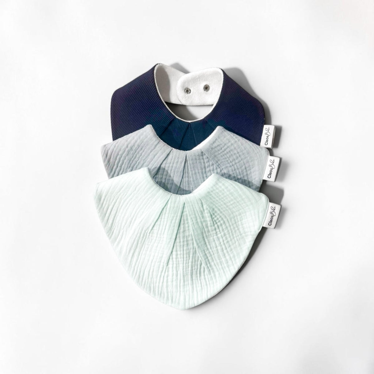 Deep Blue Collection - 3 Signature Waterproof Bibs