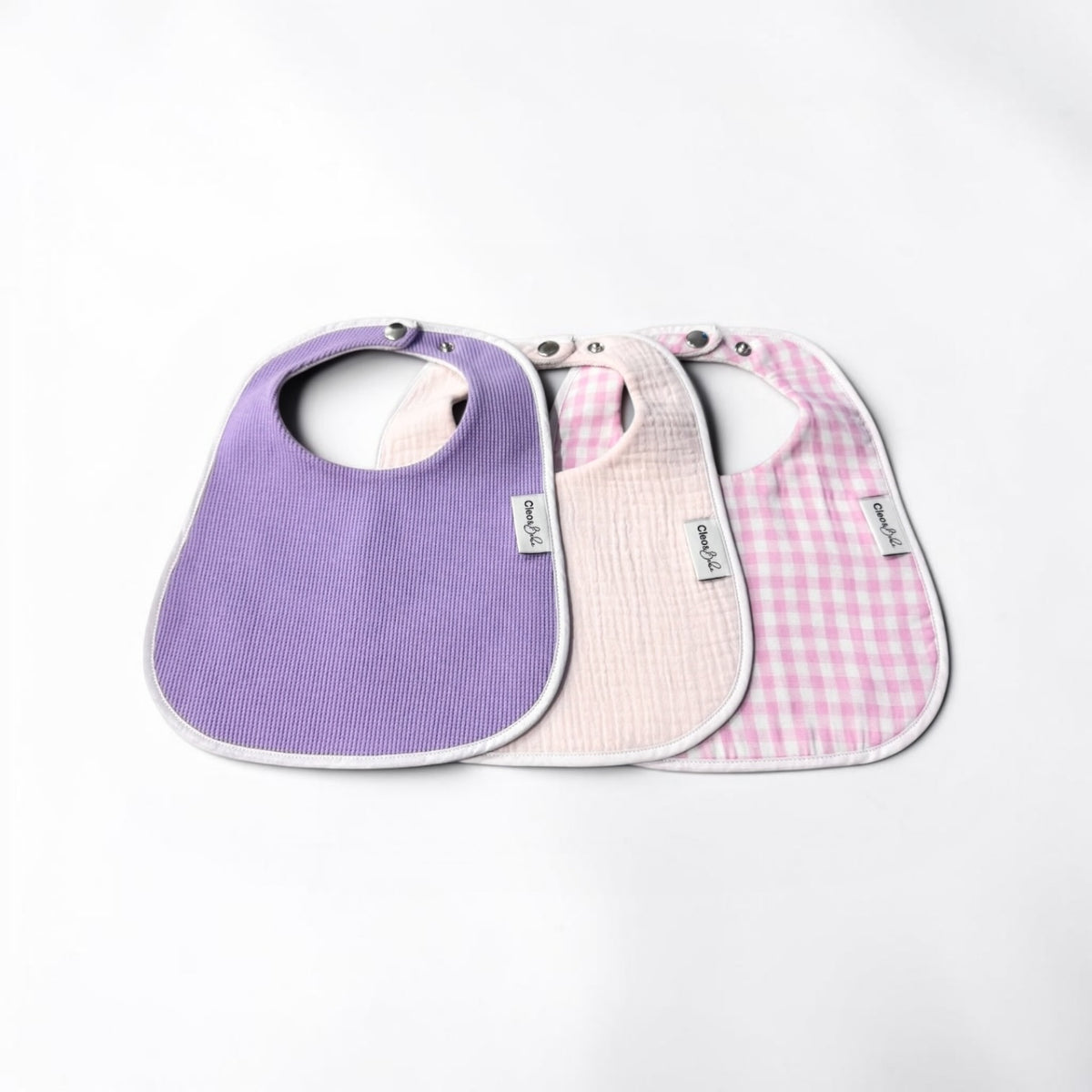 Petal Collection - 3 Signature Waterproof Bibs