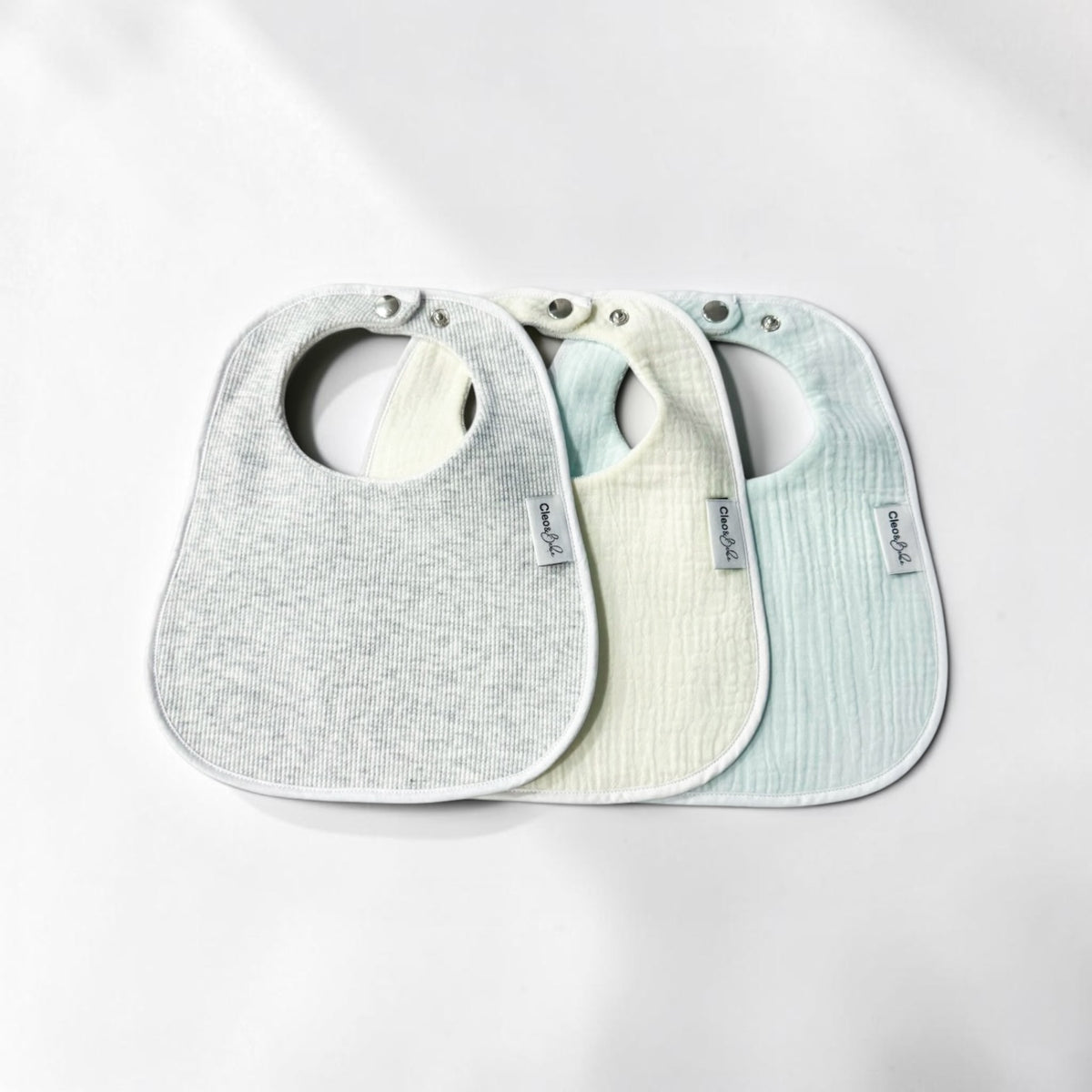 Little Daydream Collection - 3 Signature Waterproof Bibs