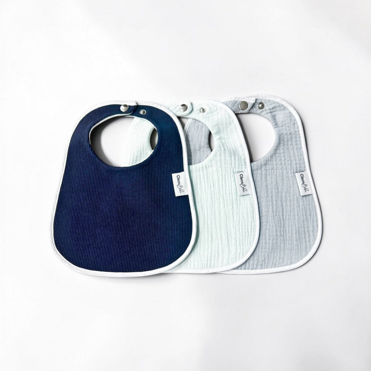 Deep Blue Collection - 3 Signature Waterproof Bibs