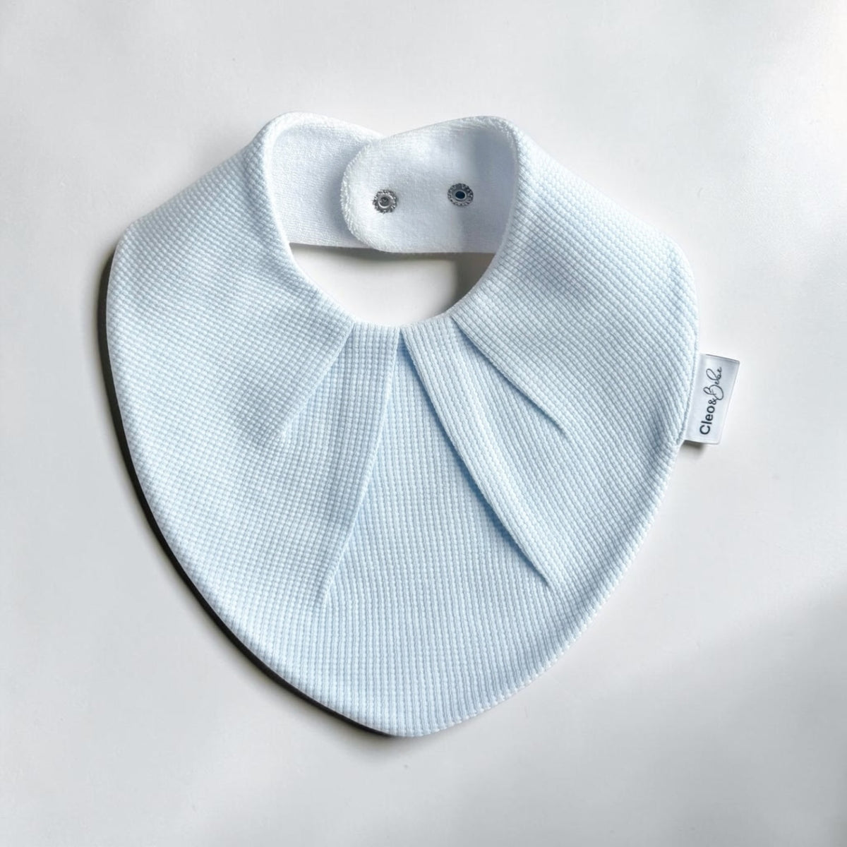 Waterproof Bib Classic or Bandana - Blue Waffle