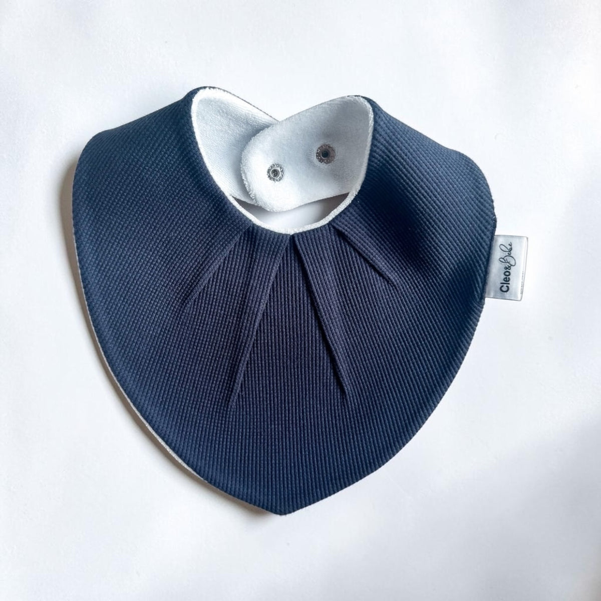 Waterproof Bib Classic or Bandana - Navy Waffle