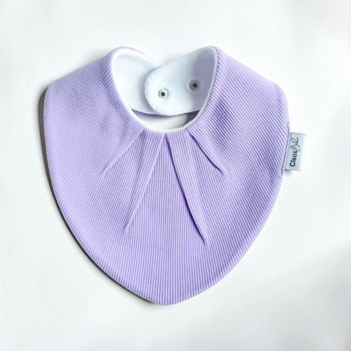 Waterproof Bib Classic or Bandana - Lilac Waffle