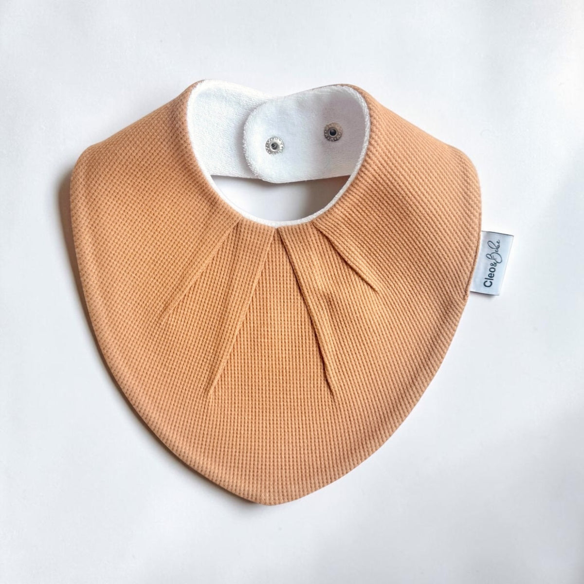 Waterproof Bib Classic or Bandana - Mocha Waffle