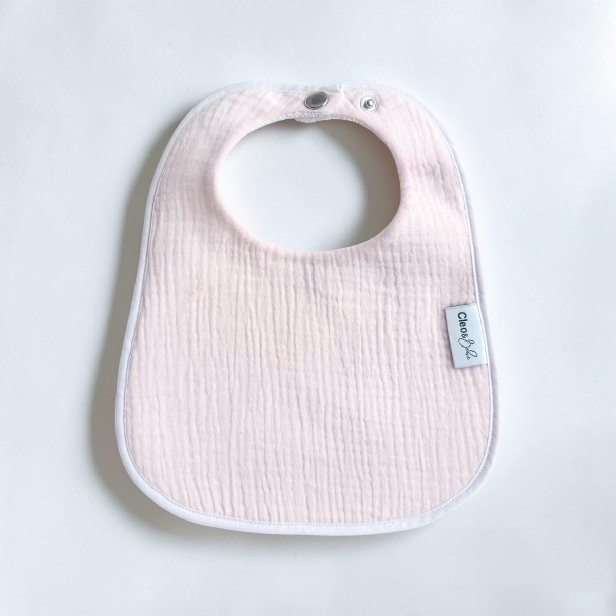 Waterproof Bib Classic or Bandana - Blush Pink