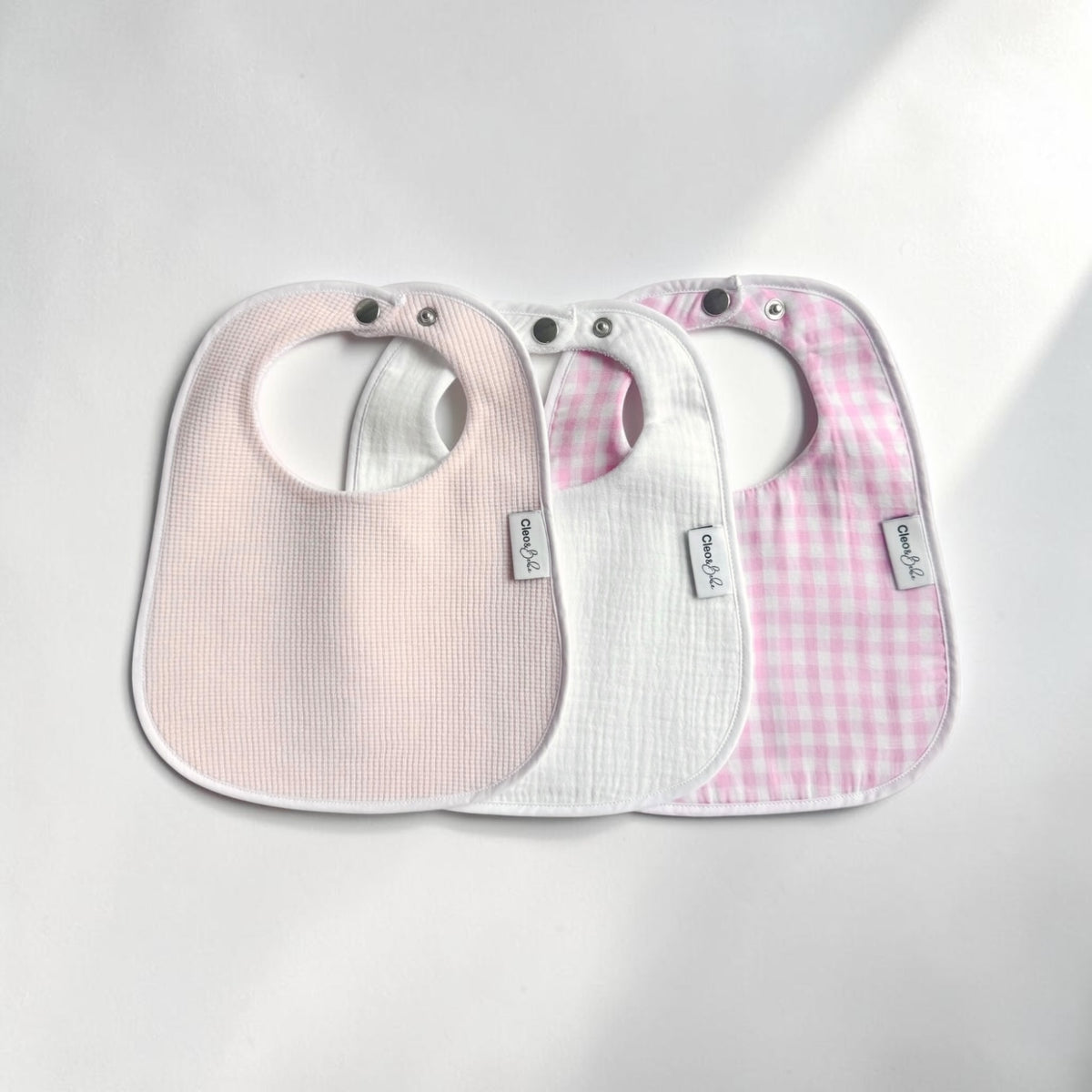Blossom Collection - 3 Signature Waterproof Bibs