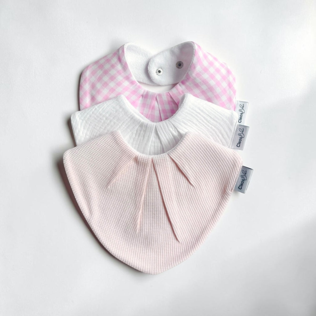 Blossom Collection - 3 Signature Waterproof Bibs