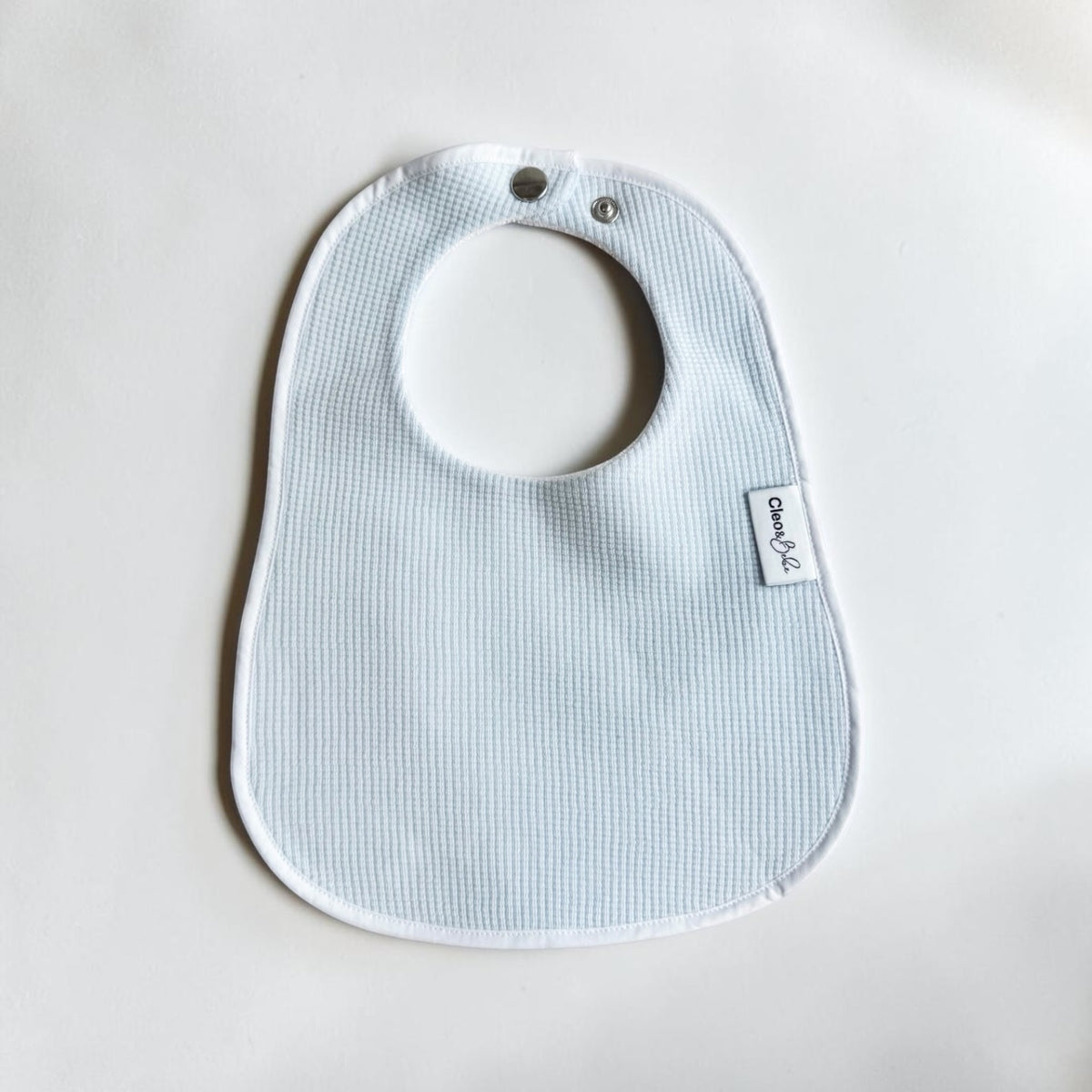Waterproof Bib Classic or Bandana - Blue Waffle