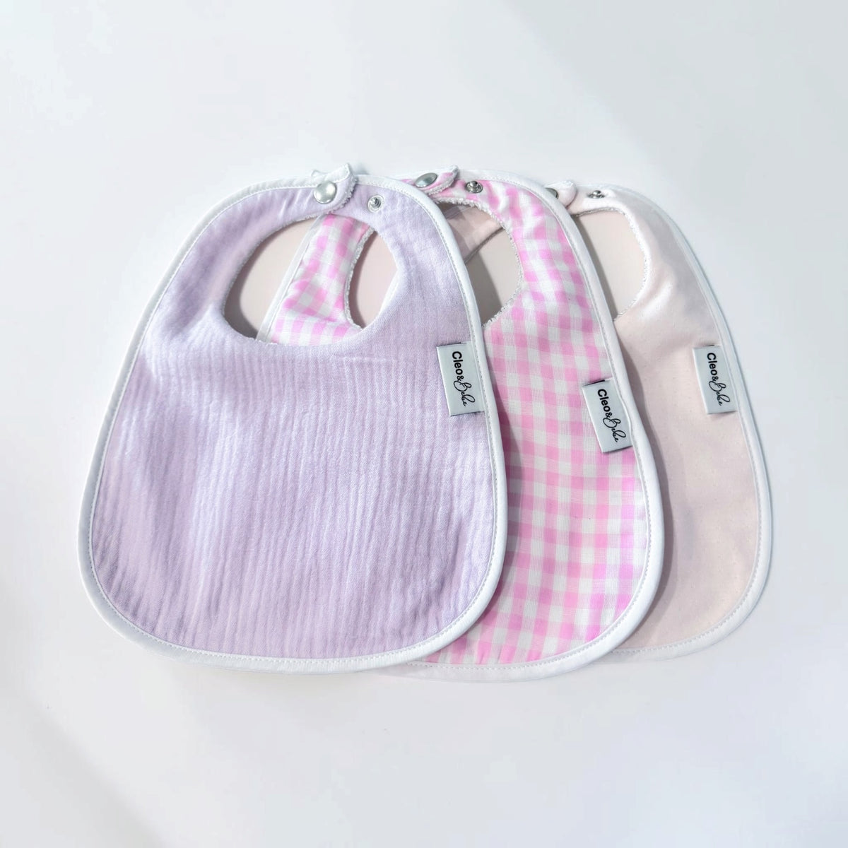 Waterproof Bib Pack Classic - Pastel Peonies