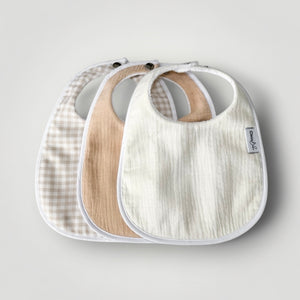 Waterproof Bib Pack Classic - Gingham Glow