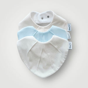 Waterproof Bib Pack Classic or Bandana - - Summer Boy Cloud Pointelle