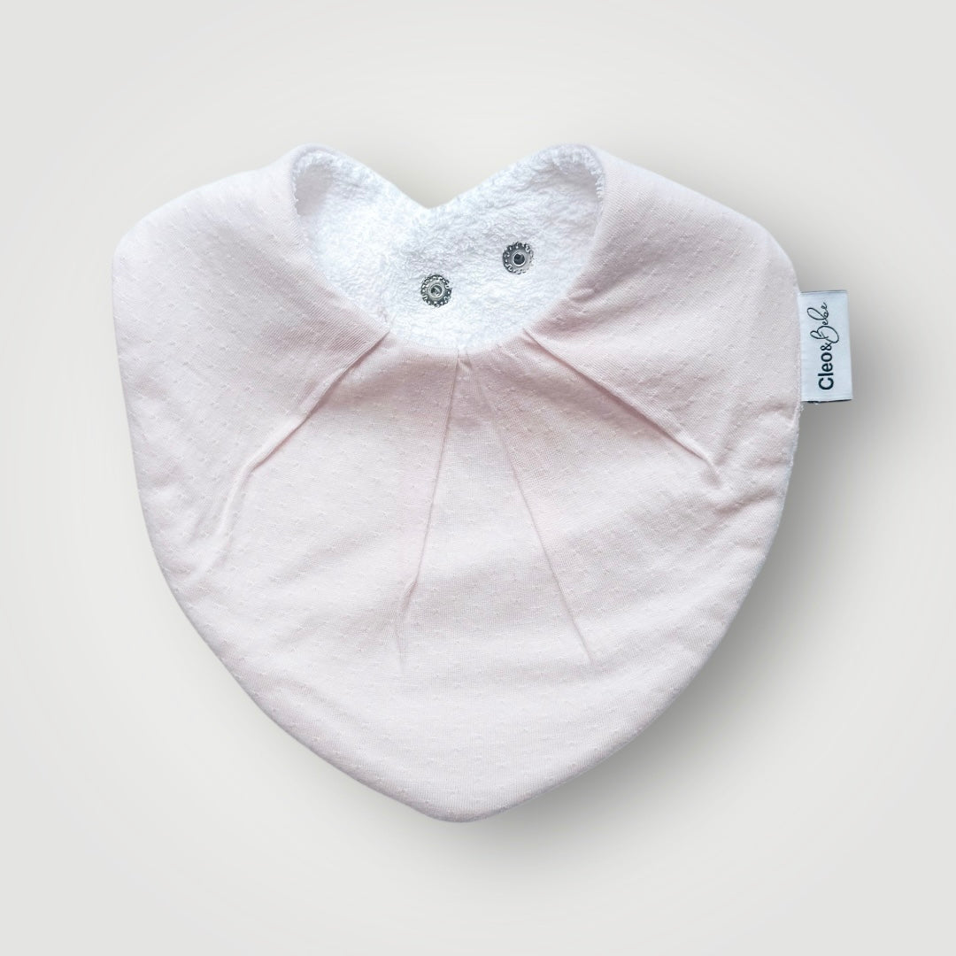 Waterproof Bib Pack Classic or Bandana - - Summer Cloud Pointelle