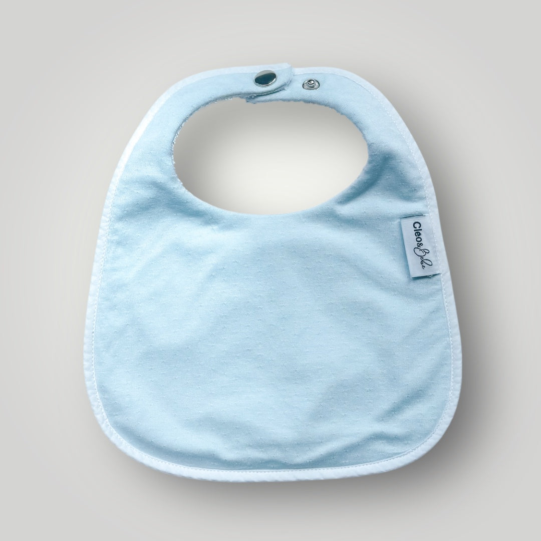 Waterproof Bib Pack Classic or Bandana - - Summer Boy Cloud Pointelle