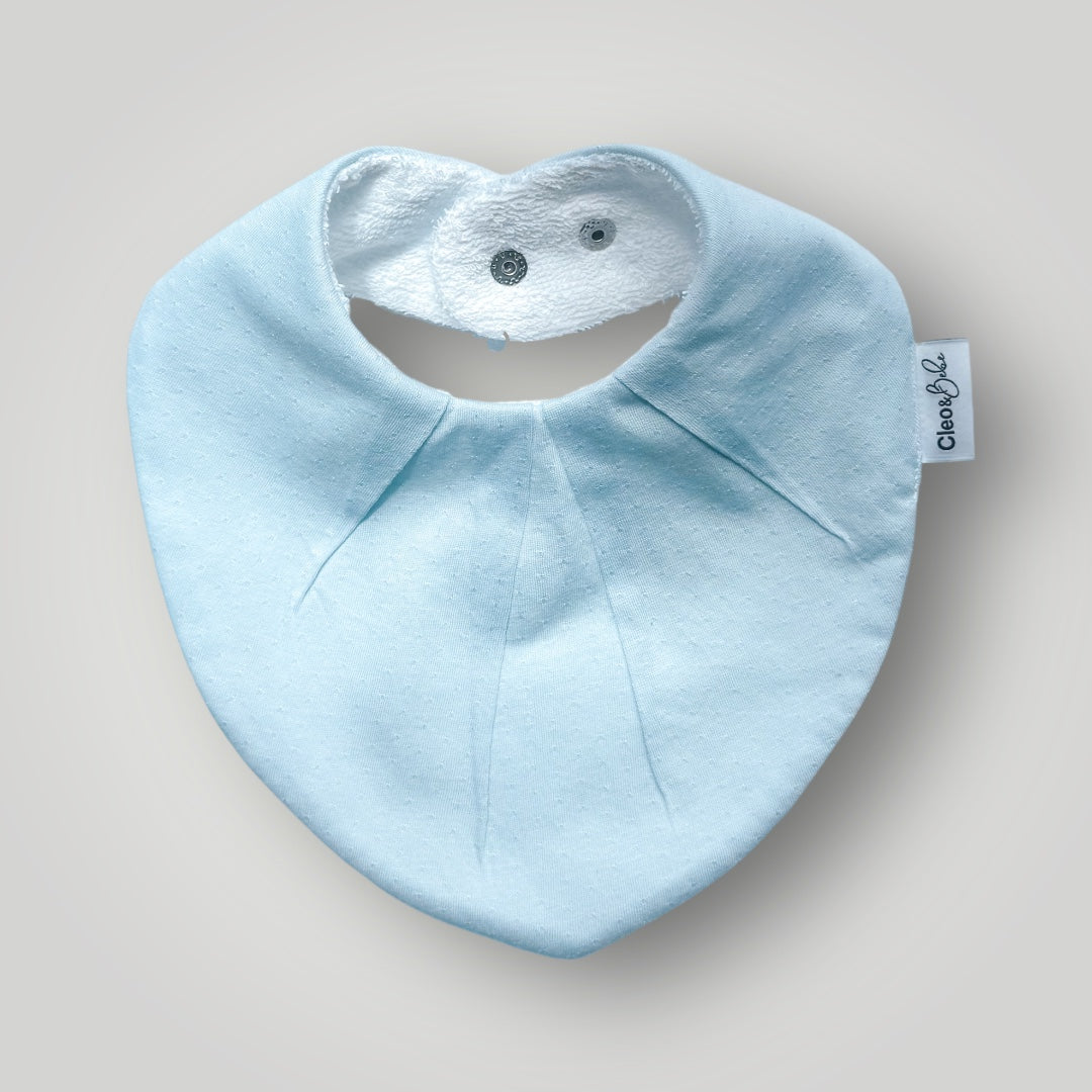 Waterproof Bib Pack Classic or Bandana - - Summer Boy Cloud Pointelle