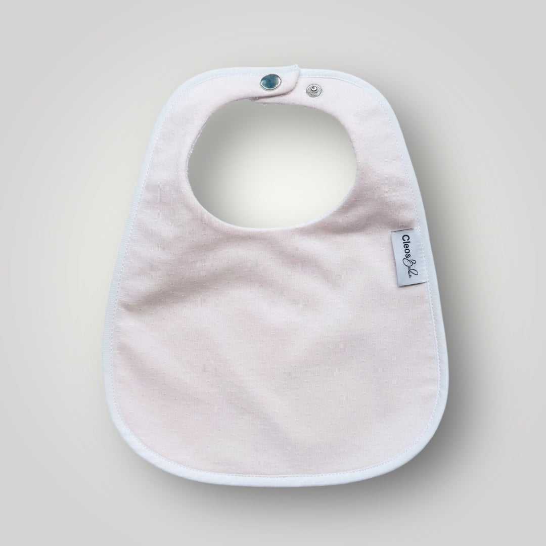 Waterproof Bib Pack Classic or Bandana - - Summer Cloud Pointelle