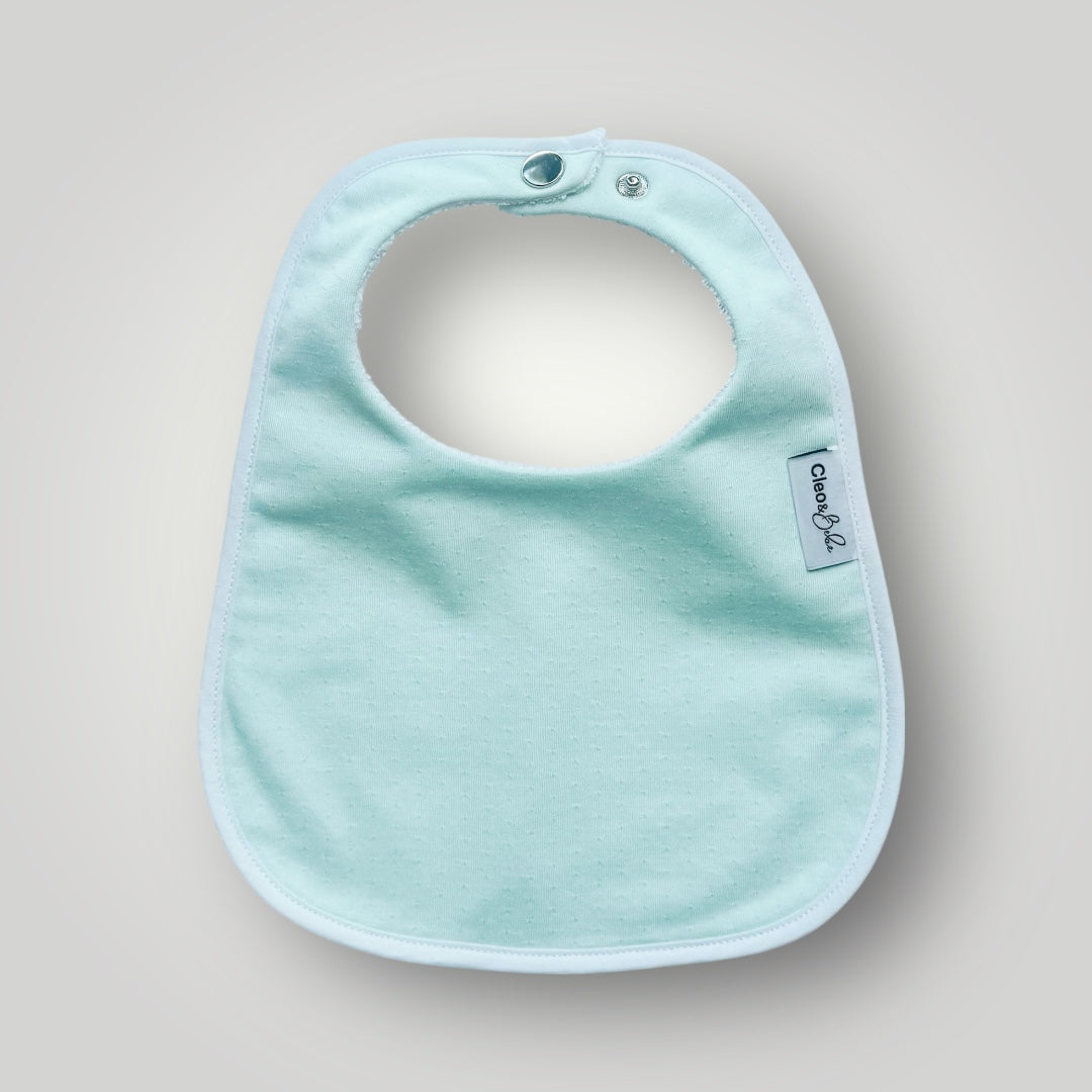 Waterproof Bib Bandana / Classic - Sea Holly Pointelle