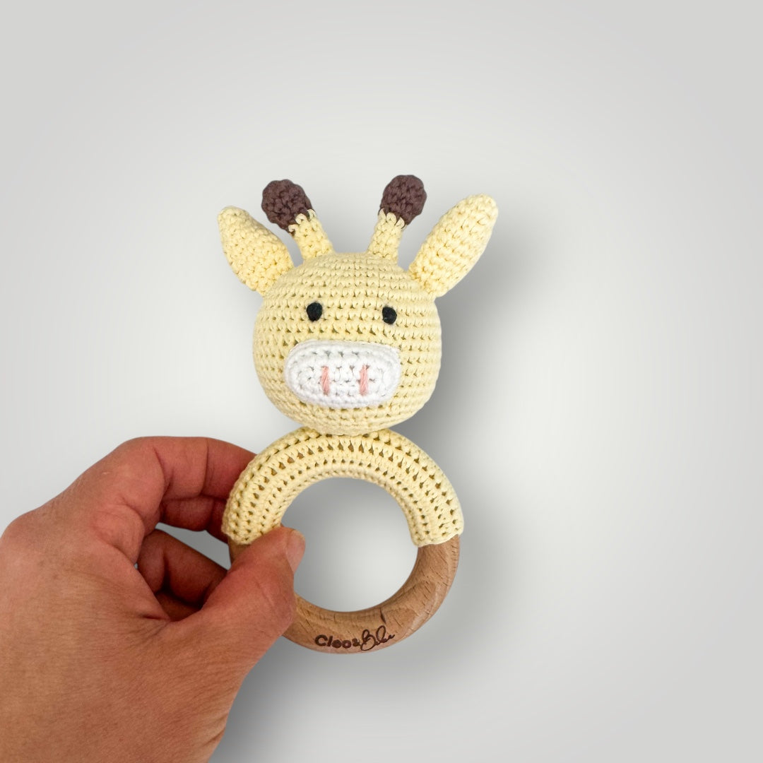 Crochet Baby Rattles for Tiny Hands