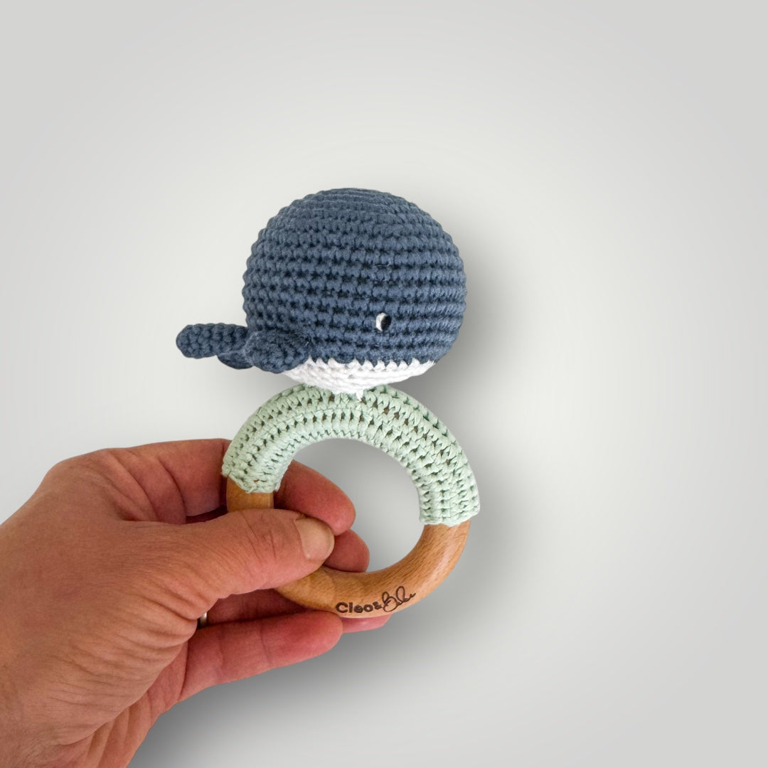Crochet Baby Rattles for Tiny Hands