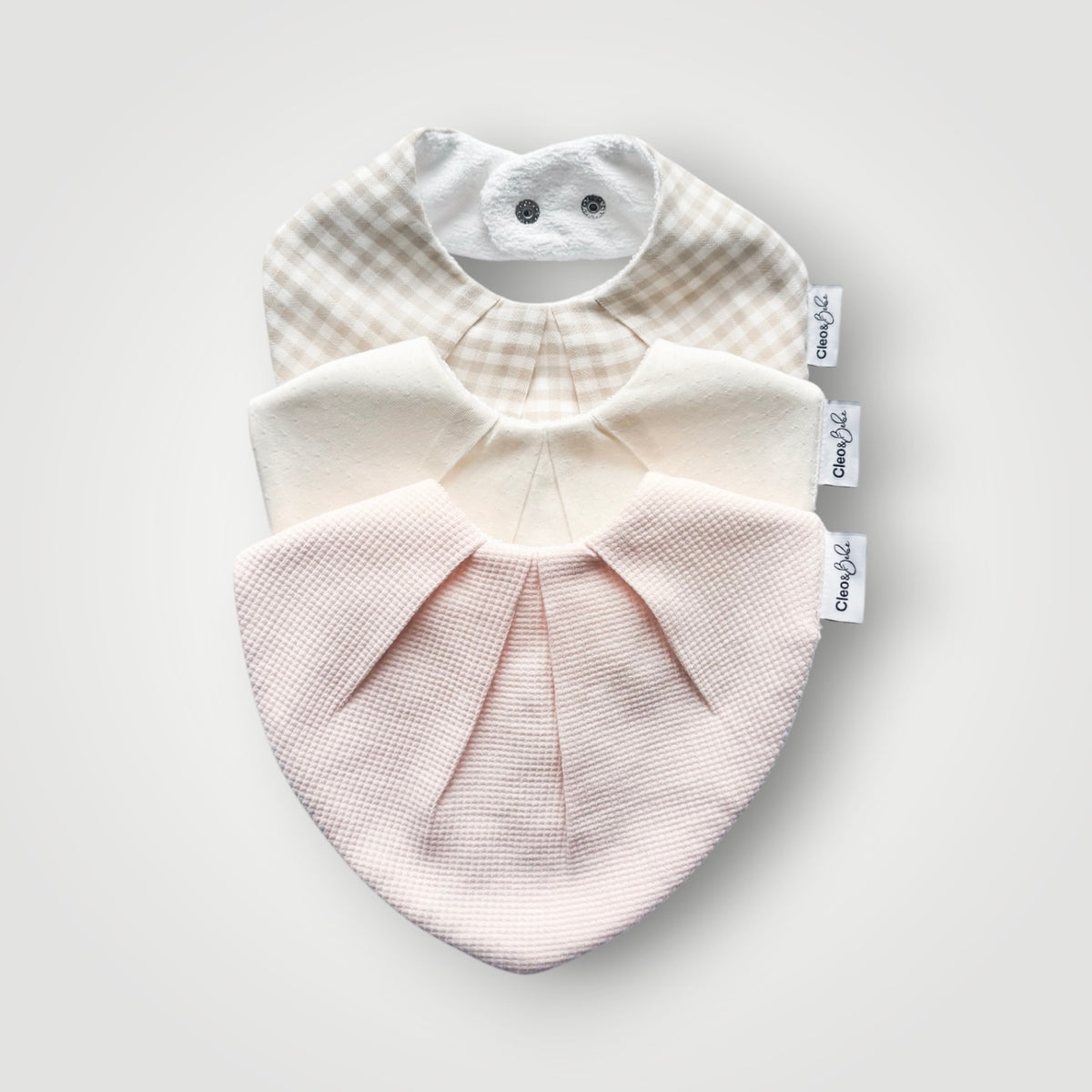 Waterproof Bib Pack Classic or Bandana - Almond Tones