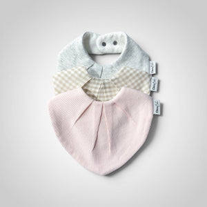 Waterproof Bib Pack Bandana - Spring Waffle