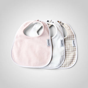 Waterproof Bib Pack Classic - Blush Almond Tones